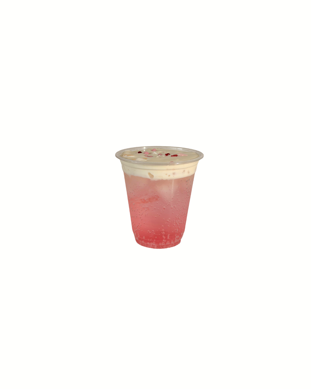 Shirley Fizz - Sprite dirty soda with vanilla cream and cherry